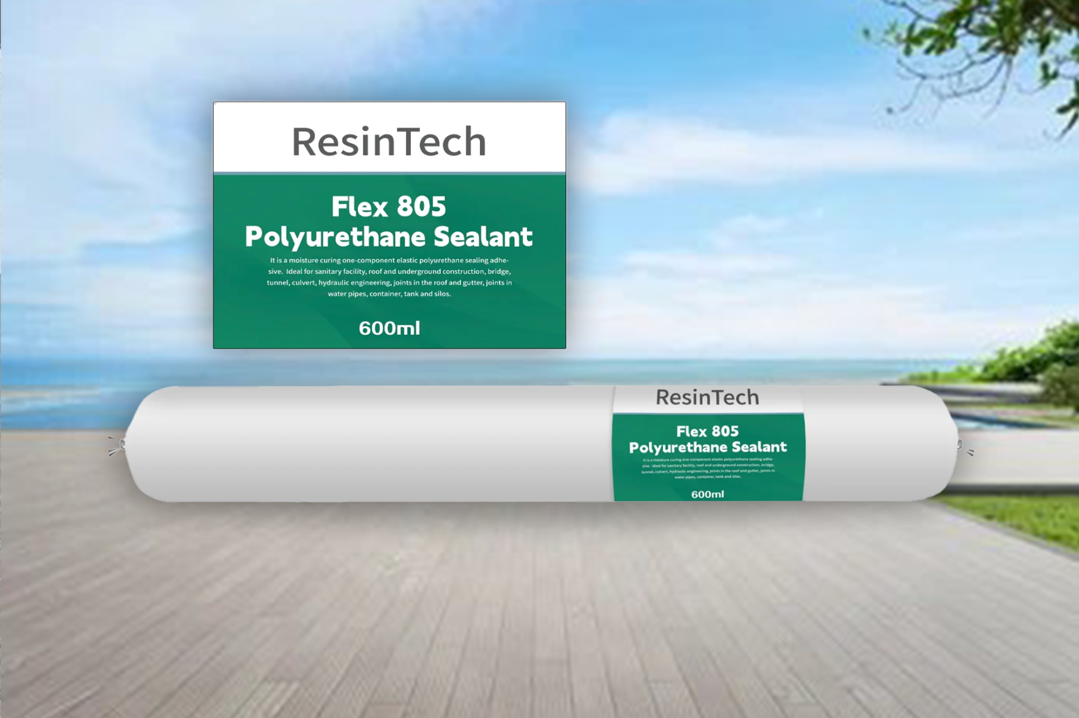 Introducing Flex 805: The Ultimate Construction Polyurethane Sealant by ResinTech