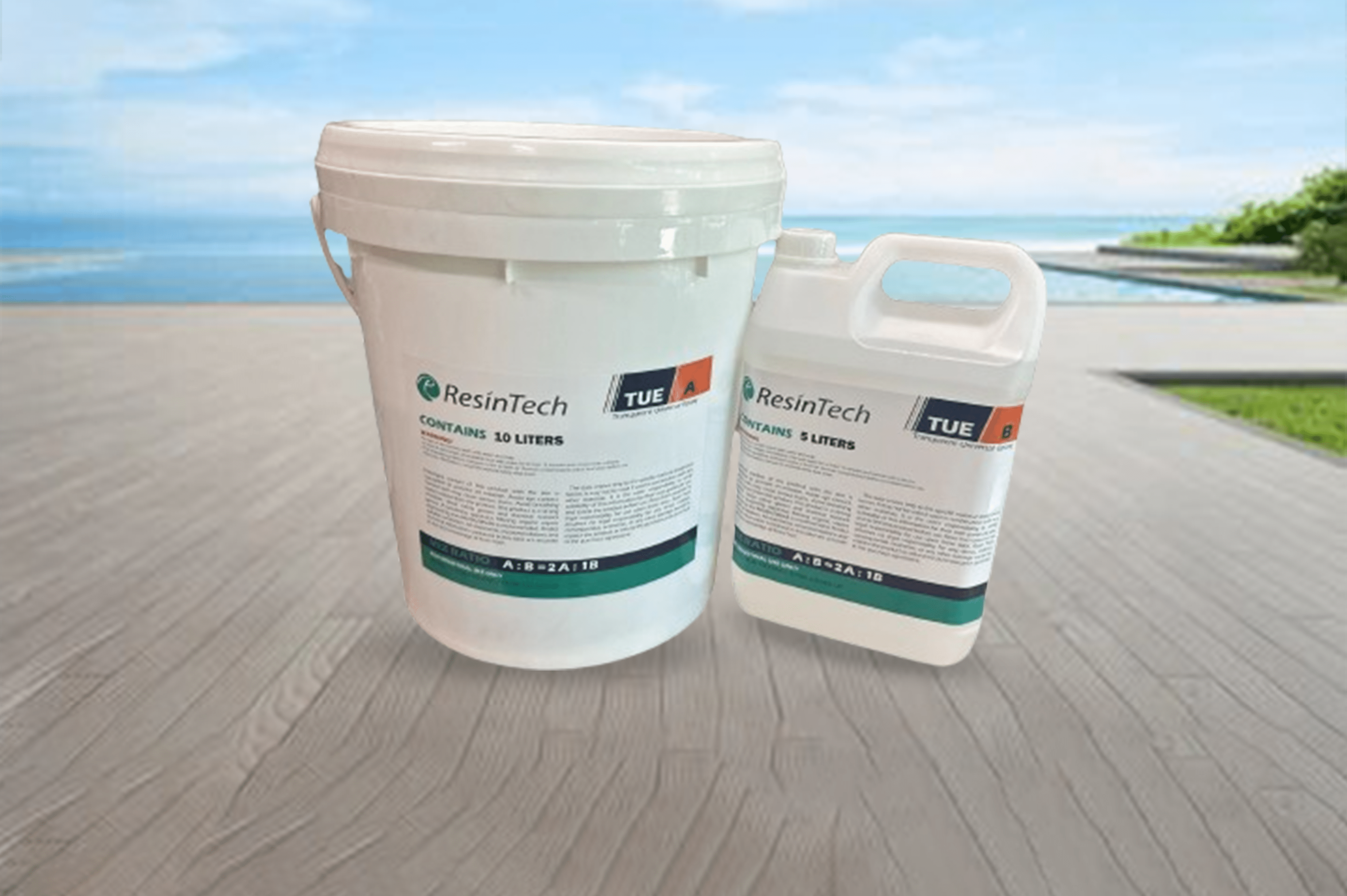ResinTech TUE Tintable Epoxy Floor Coatings: Transparency, Durability, and Customization - Canopus Supply Inc