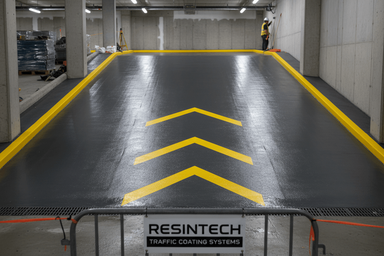 Waterproofing Concrete Floors and Decks: Tremco and ResinTech Systems Explained - Canopus Supply Inc