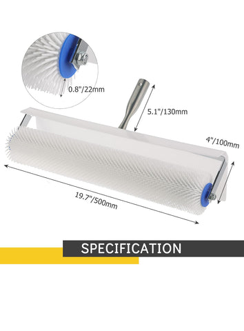 Gauge Rake Frame with Threaded Handle
