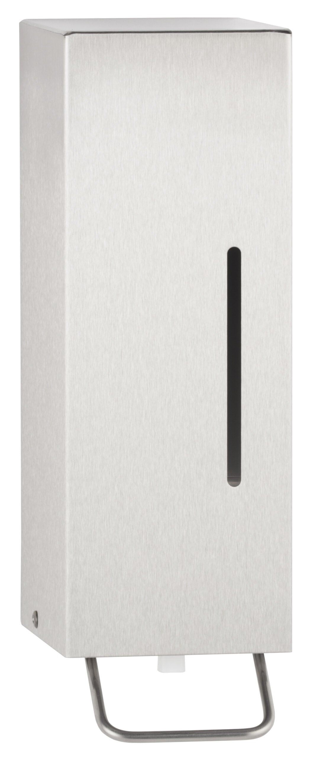 Bobrick B-26627 surface-mounted stainless foam soap dispenser, 500 mL