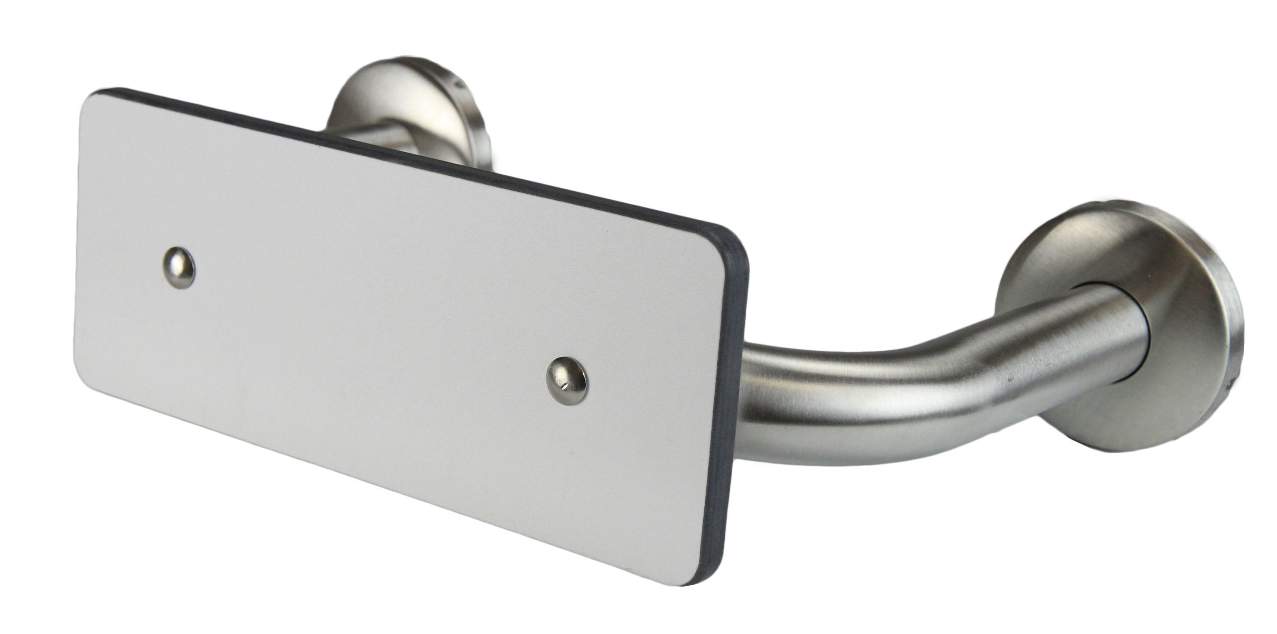 Frost 1028 toilet backrest, stainless frame with white laminate