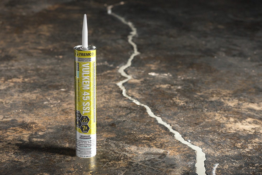 Tremco Vulkem 45SSL polyurethane joint sealant packaging
