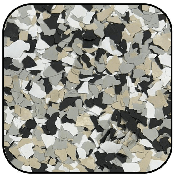 Resintech 1/4'' Blend Flake System (40 LBS/Box) - Canopus Supply Inc