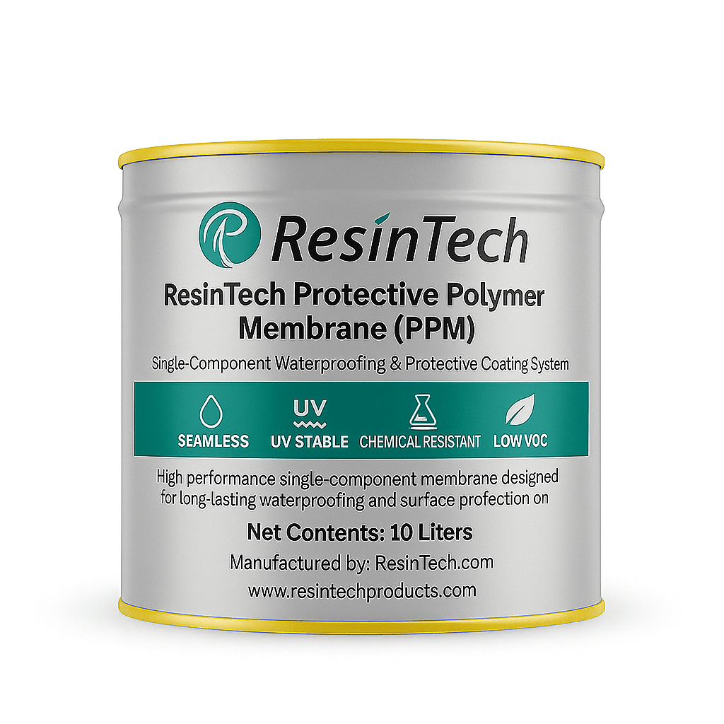 ResinTech Protective Polymer Membrane (PPM) 10L - Canopus Supply Inc