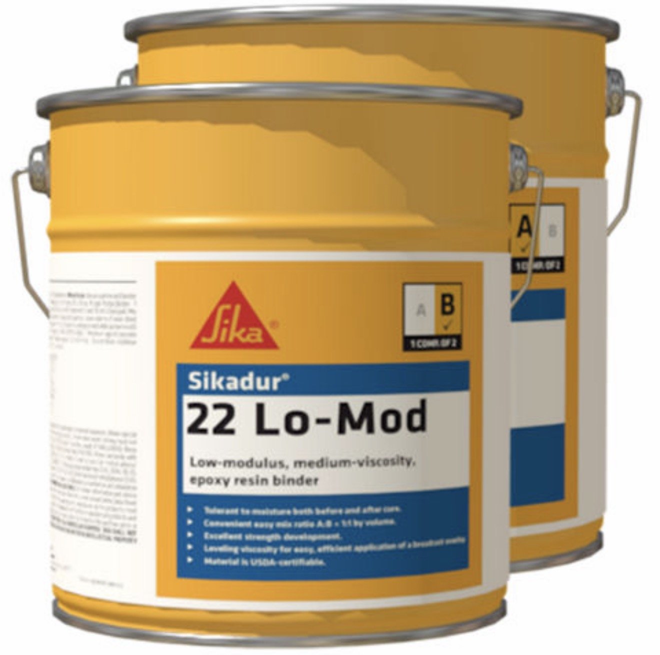 Sikadur®-22, Lo-Mod | Low-Modulus Epoxy for Sikalastic® Traffic Systems - Canopus Supply Inc