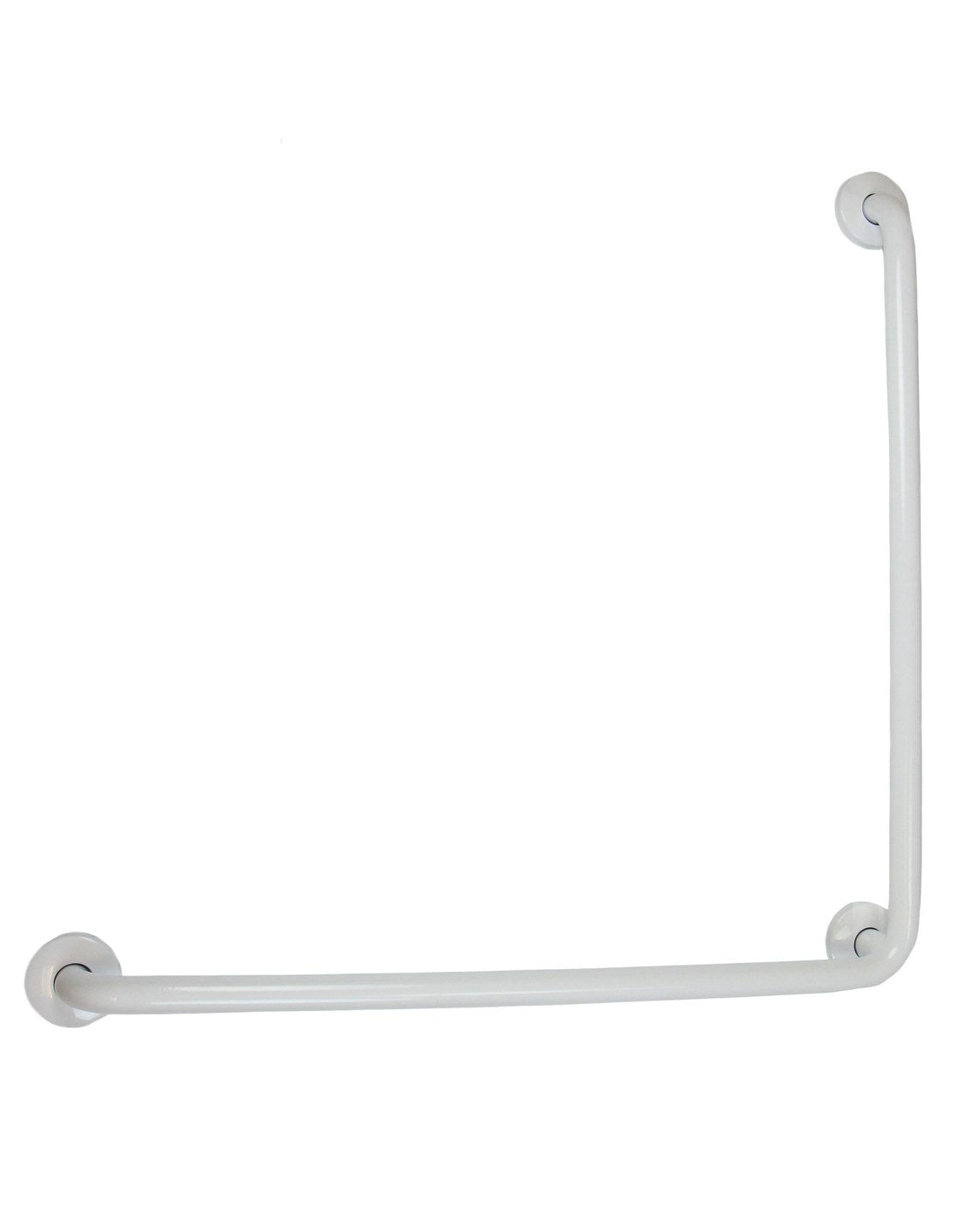 Frost 1003-W white epoxy-coated stainless grab bar 30x30