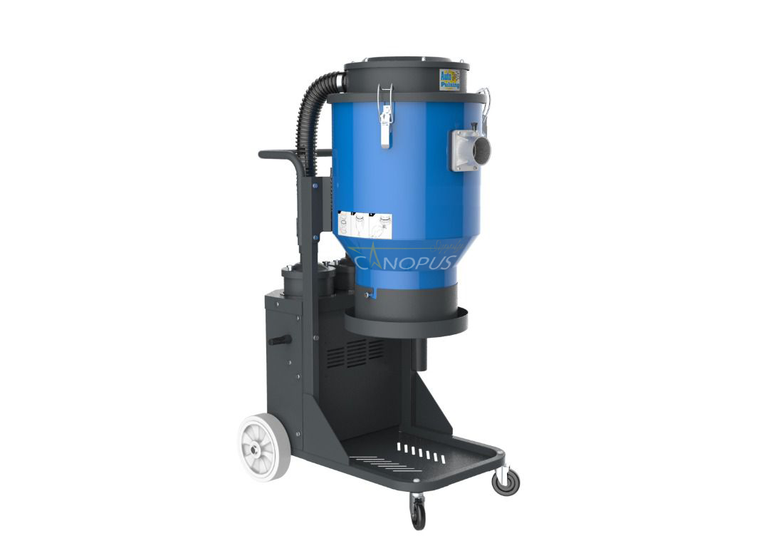 Canopus Industrial Concrete Vacuum with Auto Filter Cleaning Function for Concrete Floor Grinders