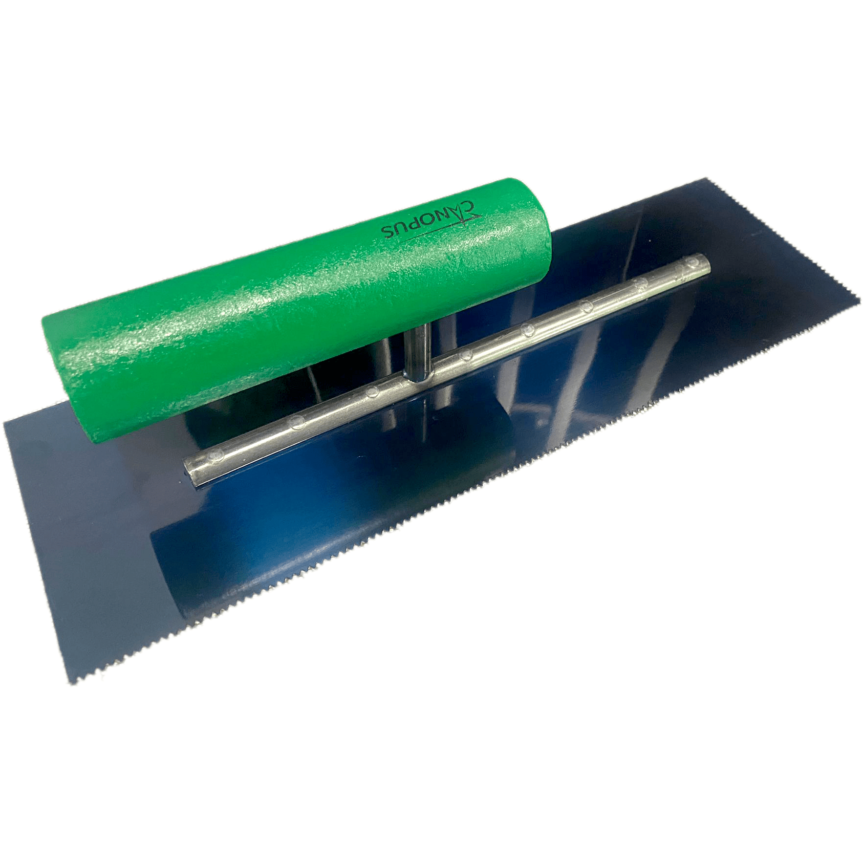 Notched Trowel for Epoxy, Mortar & Self-Leveling Overlay Applications