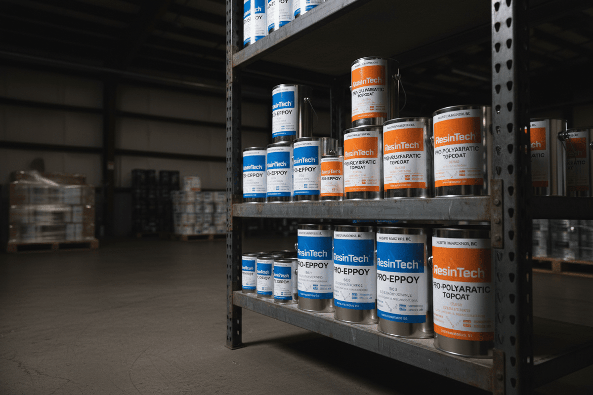 ResinTech Coating Systems: The Complete Guide for Contractors - Canopus Supply Inc