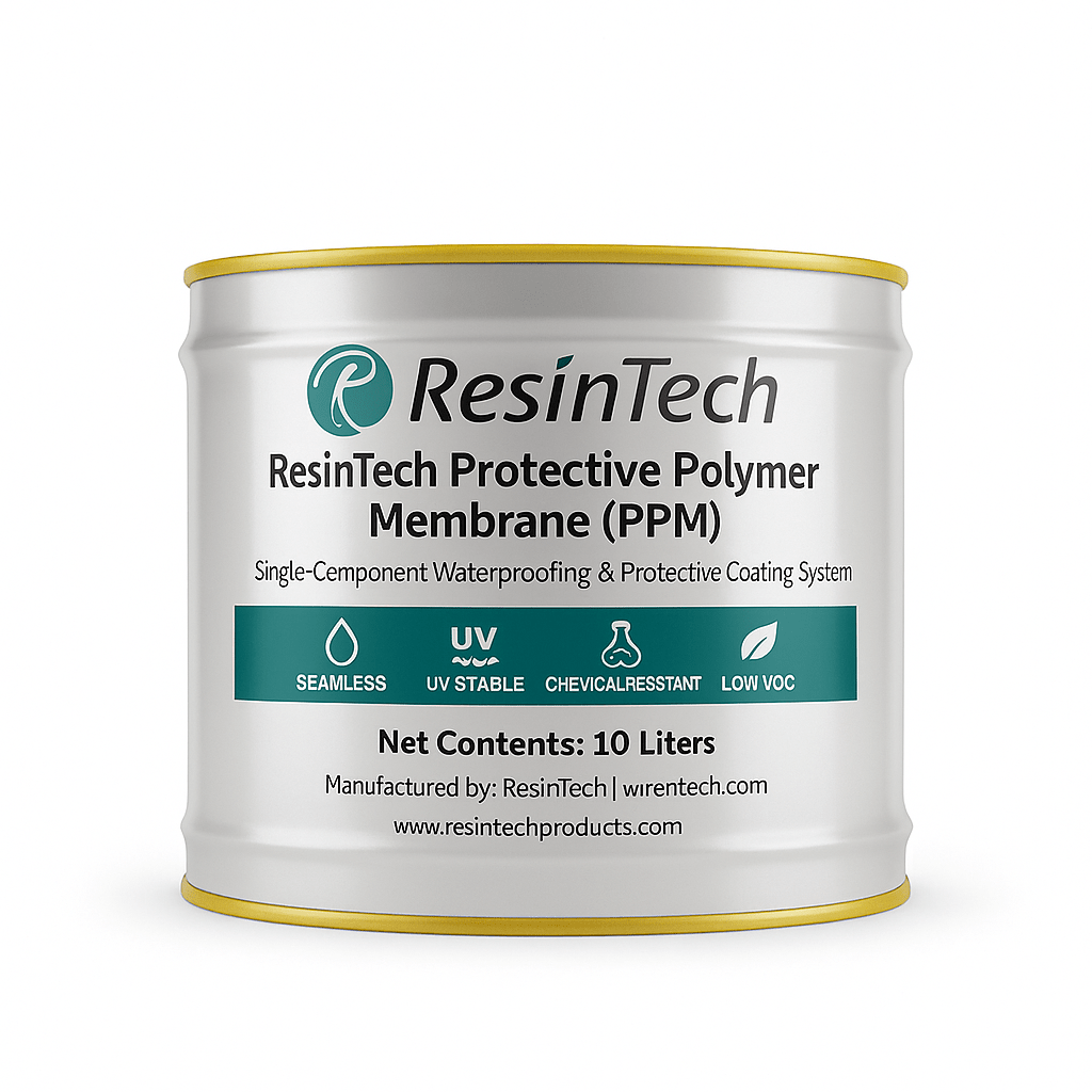 ResinTech Protective Polymer Membrane (PPM): Advanced Waterproofing Protection