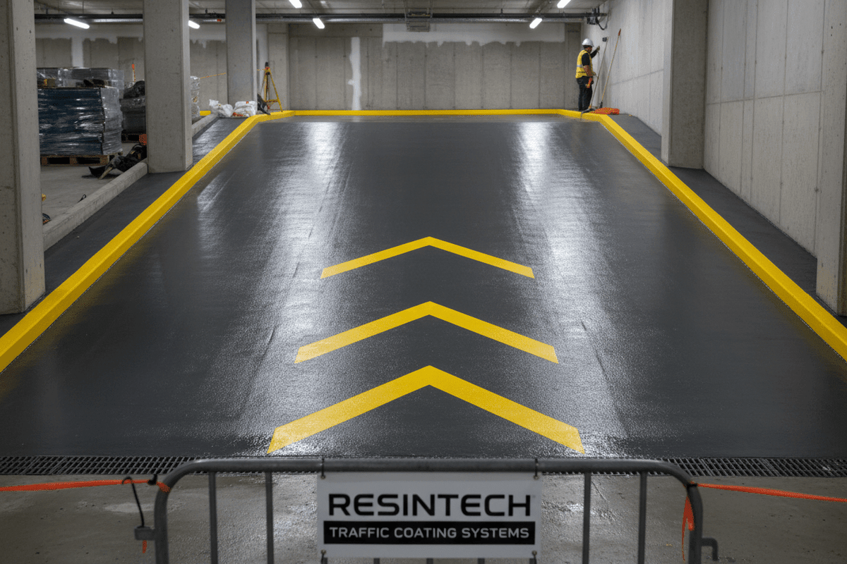 Waterproofing Concrete Floors and Decks: Tremco and ResinTech Systems Explained - Canopus Supply Inc