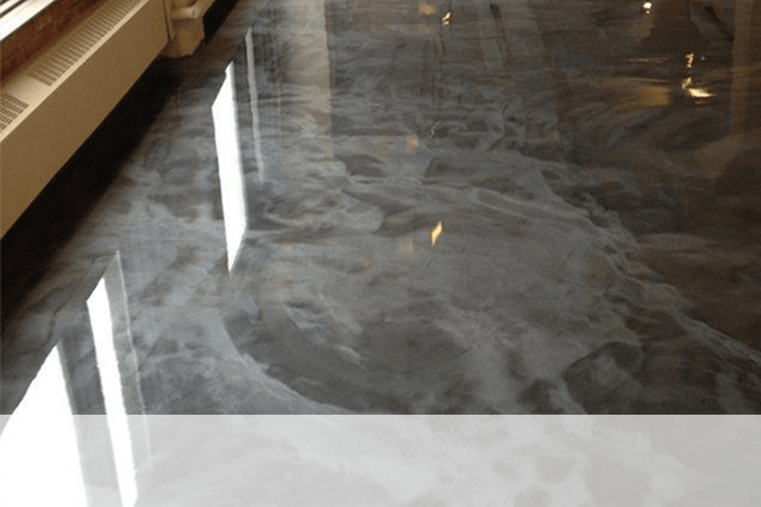 What metallic epoxy floor coating? - Canopus Supply Inc