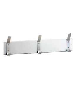 Bobrick B-232 x 24 stainless steel hook strip