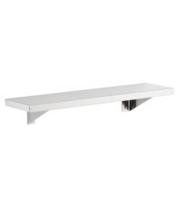 Bobrick B-298 stainless steel utility shelf, 8 inch deep