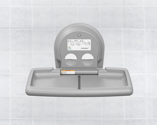 Koala Kare KB300 baby changing station open position