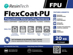 ResinTech FLEXCOAT-PU Single-Component Polyurethane Waterproofing Membrane