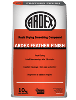 Ardex SD - M Designer Floor Finish, Gray - 10 lb / Feather Finish - Canopus Supply Inc