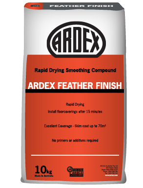 Ardex SD - M Designer Floor Finish, Gray - 10 lb / Feather Finish - Canopus Supply Inc