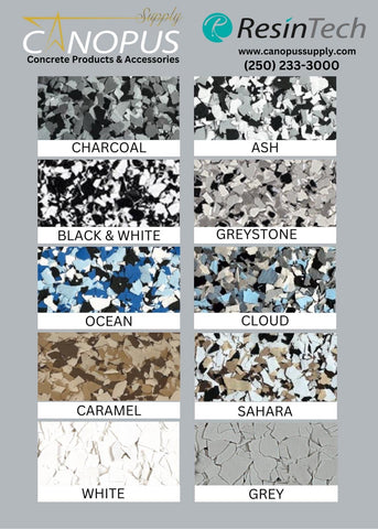 Canoflake 3/8'' Blend Flake System (55 LBS/Box) - Canopus Supply Inc