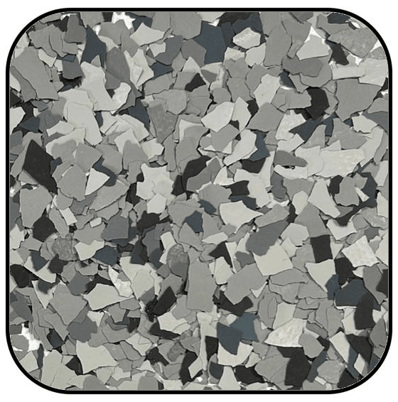 ResinTech 1/4'' Blend Flake System (40 LBS/Box)