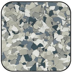 Resintech 1/4'' Blend Flake System (40 LBS/Box) - Canopus Supply Inc