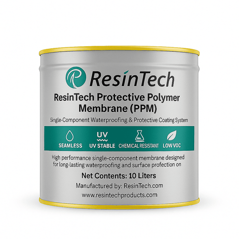 ResinTech Protective Polymer Membrane (PPM) 10L - Canopus Supply Inc