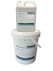 ResinTech UV Resistant TRANSPARENT UNIVERSAL EPOXY 100% SOLIDS ( TUE ) 15L - 4 Gals - Canopus Supply Inc