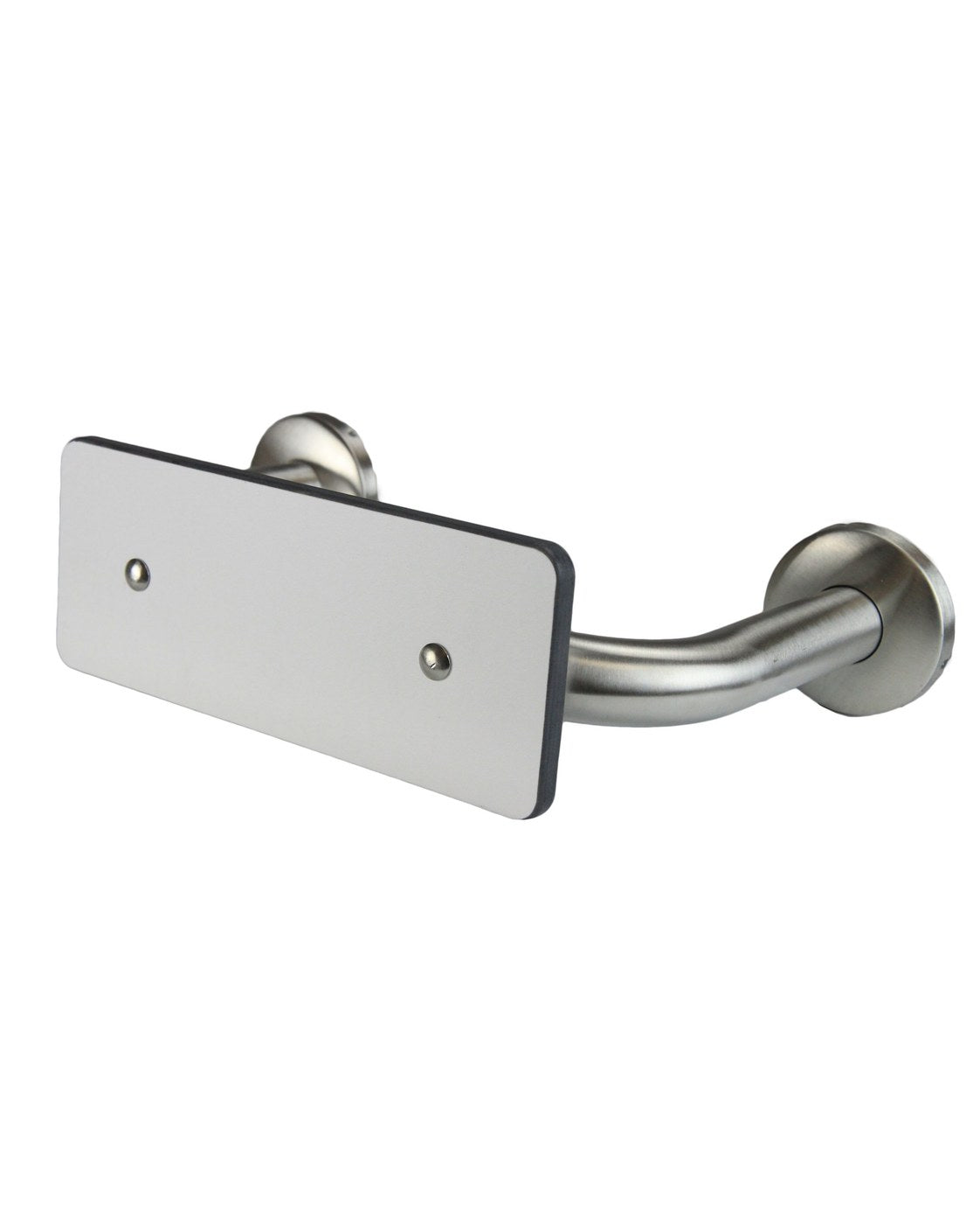 Frost 1028 toilet backrest, stainless frame with white laminate