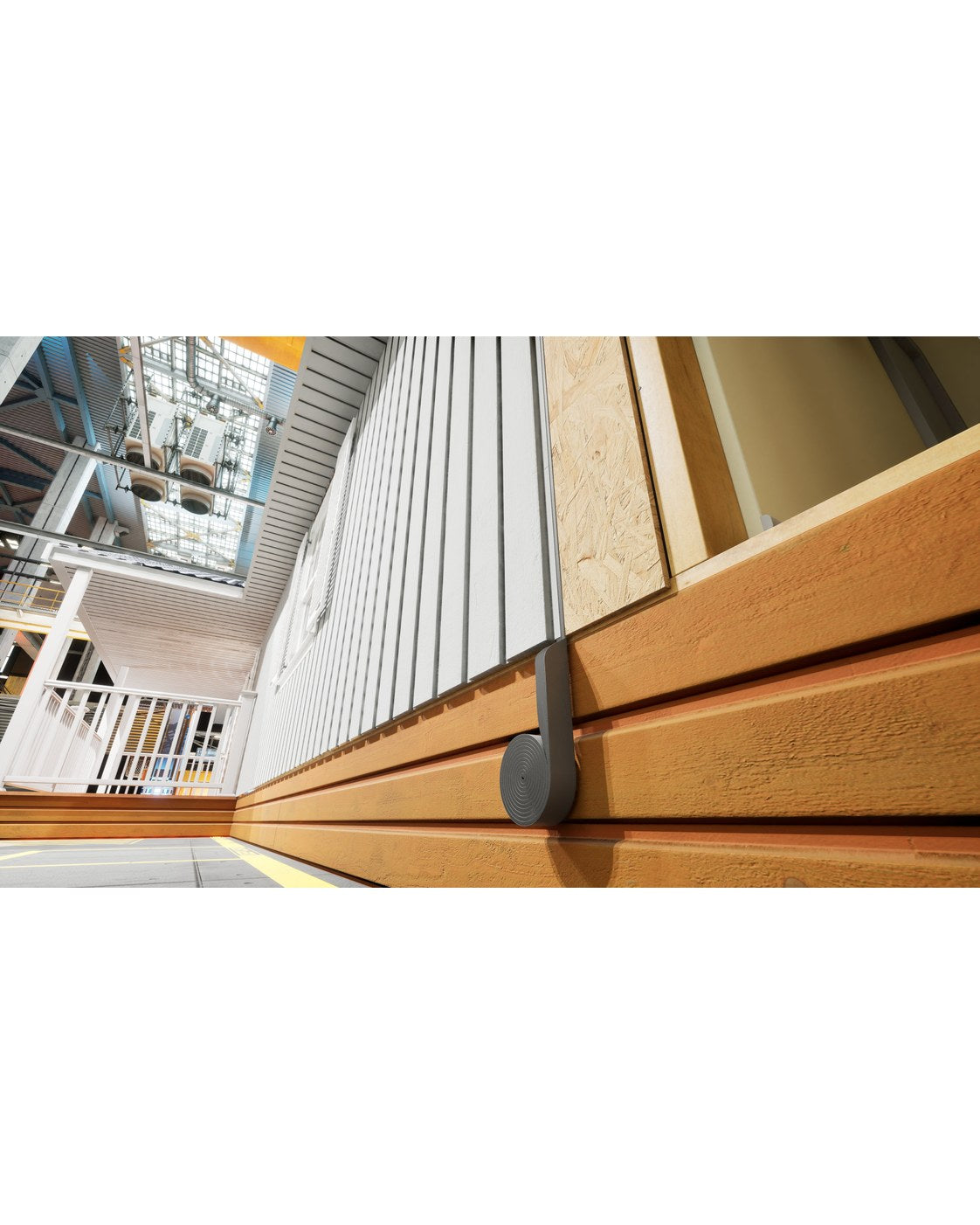Tremco Willseal 600 pre-compressed breathable foam vertical expansion joint seal