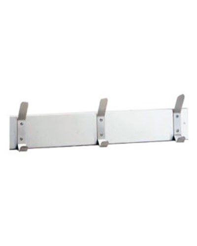 Bobrick B-232 x 24 stainless steel hook strip