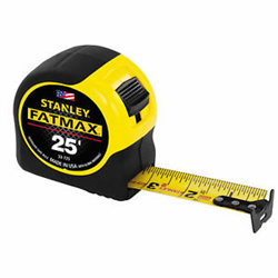 FATMAX TAPE RULE 1-1/4"X25' a,Vancouver BC Supplier for Epoxy, Polyaspartic, Parkade Traffic Coating