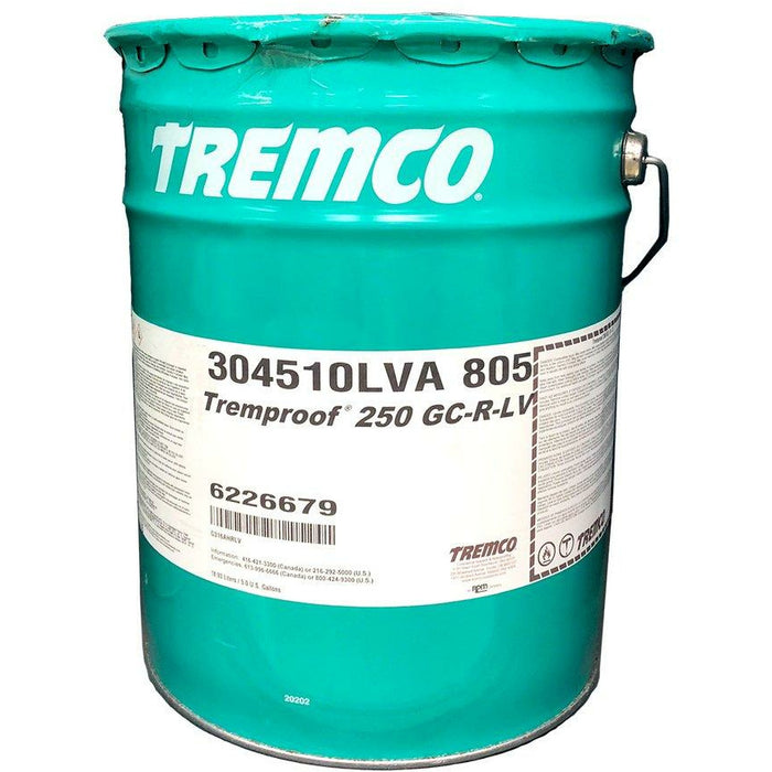 TREMproof® 250GC Single-Component, Rapid Curing, Fluid-Applied Elastomeric Waterproofing Membrane, Vancouver BC Supplier for Epoxy, Polyaspartic,Parkade Traffic Coating