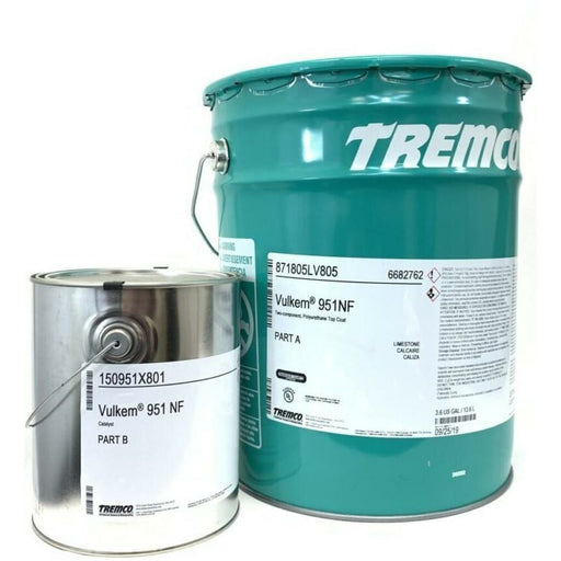 Tremco Vulkem 951NF Top Coat,Vancouver BC Supplier for Epoxy, Polyaspartic, Parkade Traffic Coating