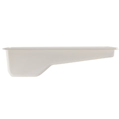 Black Plastic Mini 7" Tray - Canopus Supply Inc