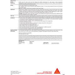 Sika Loadflex - 524 EZ technologically advanced, two - component, quick - setting, semi - rigid, solvent - free - Canopus Supply Inc