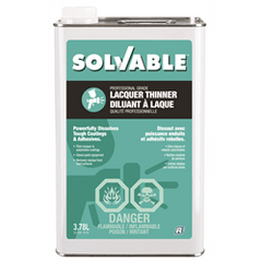 SOLVABLE LACQUER THINNER - Canopus Supply Inc