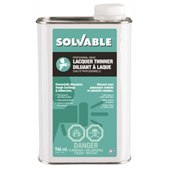 SOLVABLE LACQUER THINNER - Canopus Supply Inc