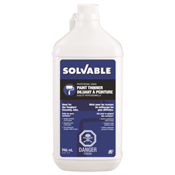 SOLVABLE PAINT THINNER - Canopus Supply Inc