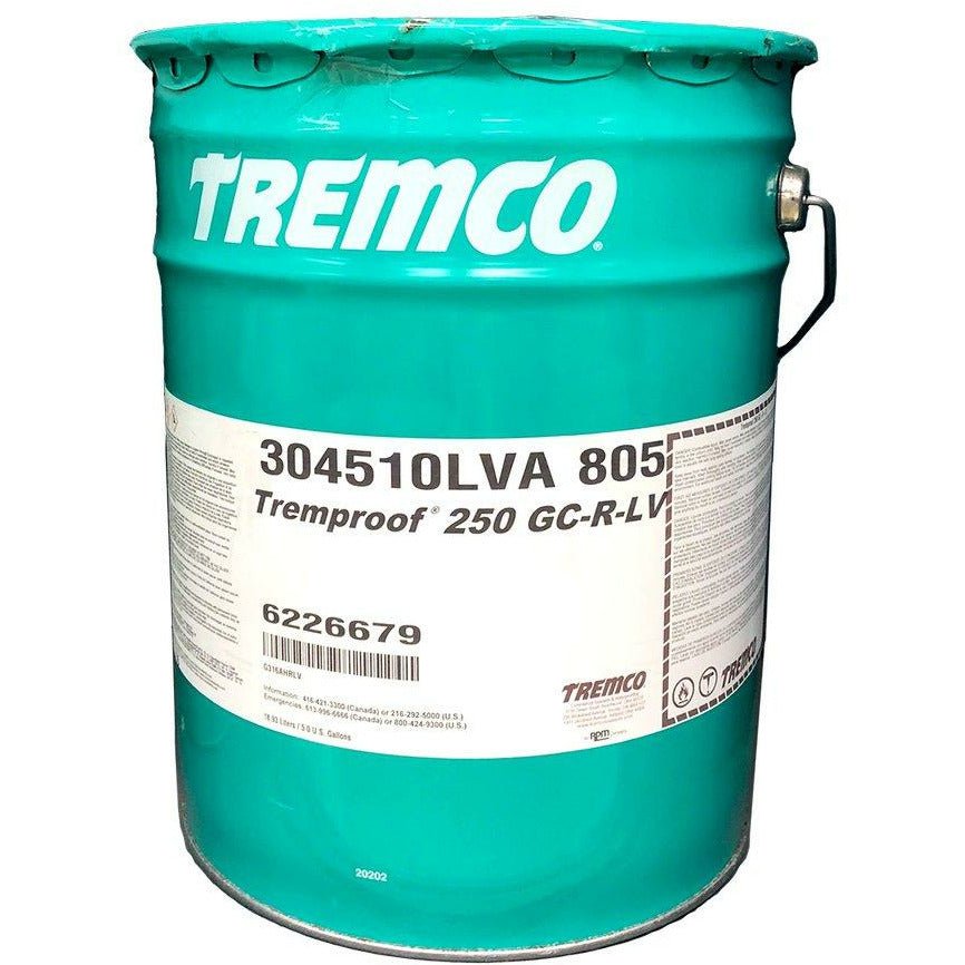 TREMproof® 250GC Single-Component, Rapid Curing, Fluid-Applied Elastomeric Waterproofing Membrane